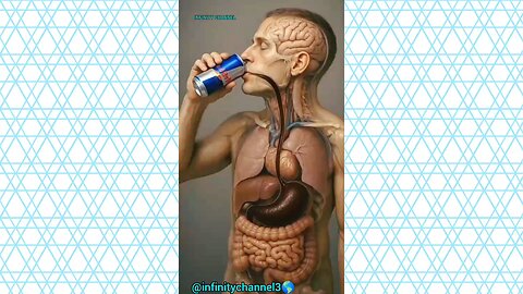 WHAT HAPPENS WHILE YOU DRINKING RED BULL 🐂 INSIDE HUMAN BODY 💪