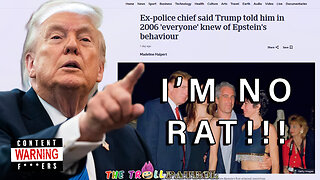 Trump Says He DID NOT Inform Police About Jeffery Epstein