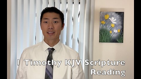 1 Timothy KJV Audio Bible Reading with Scripture on Screen