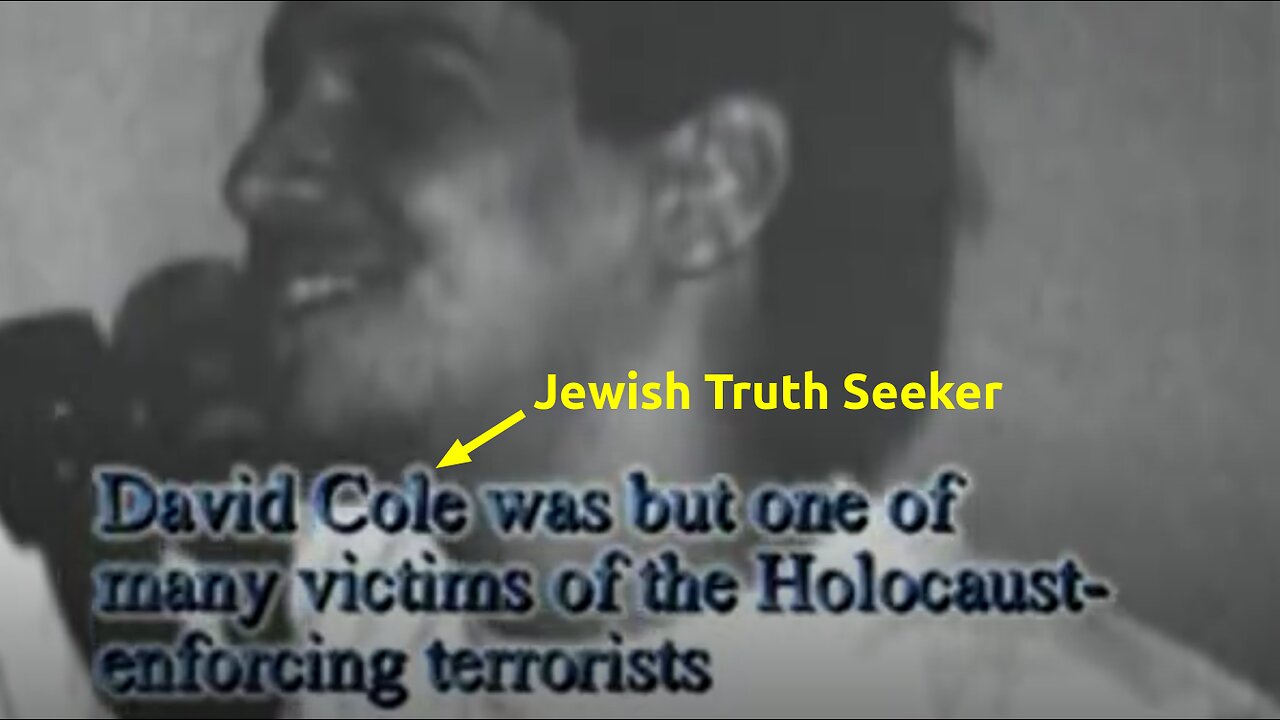 Jewish David Cole Vs Judean Auschwitz Propaganda