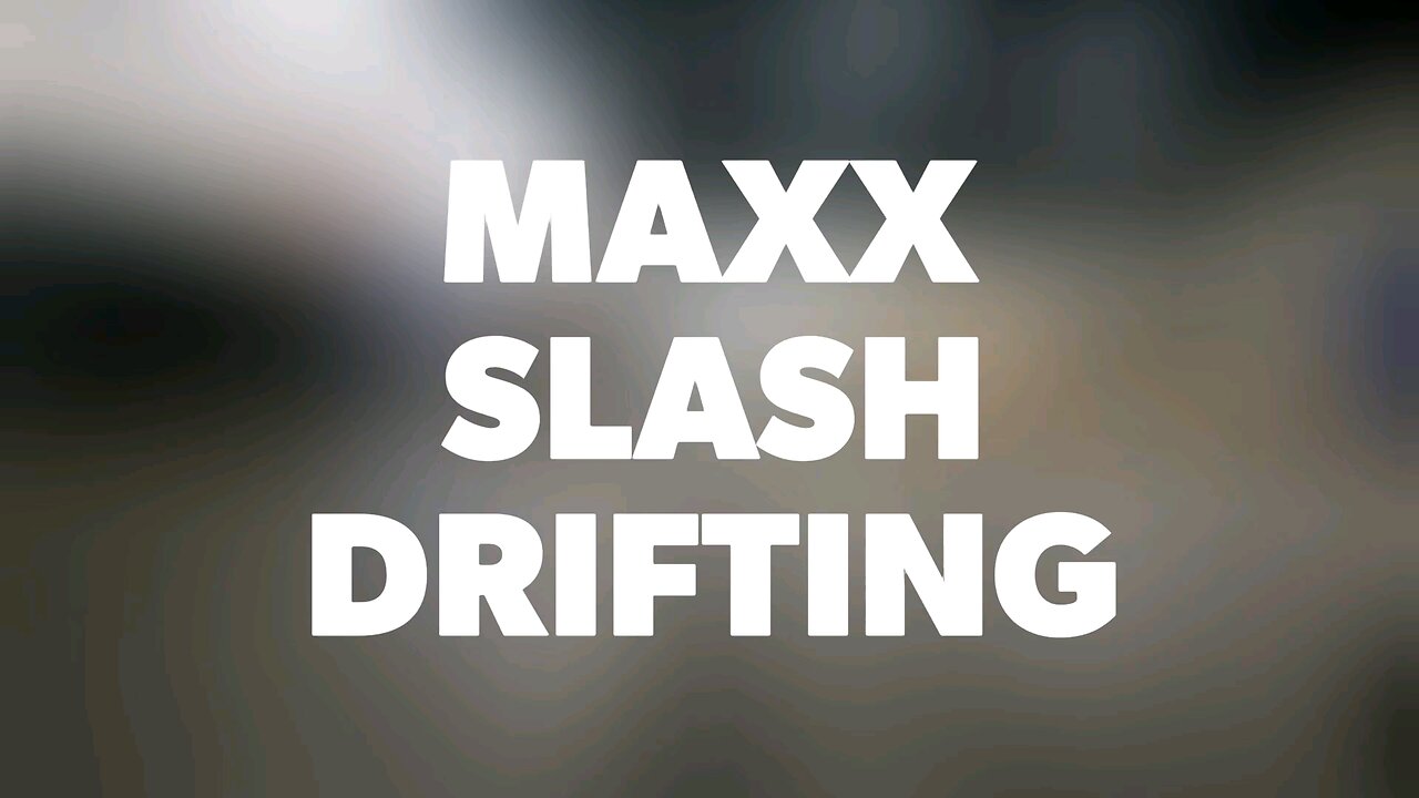 Traxxas Maxx Slash Drifting