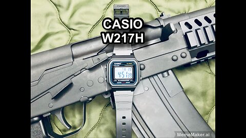Casio W217H
