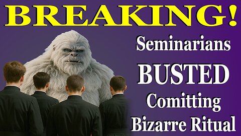 BREAKING: Seminarians BUSTED Committing Bizarre Ritual