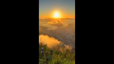 Nature view sunrise