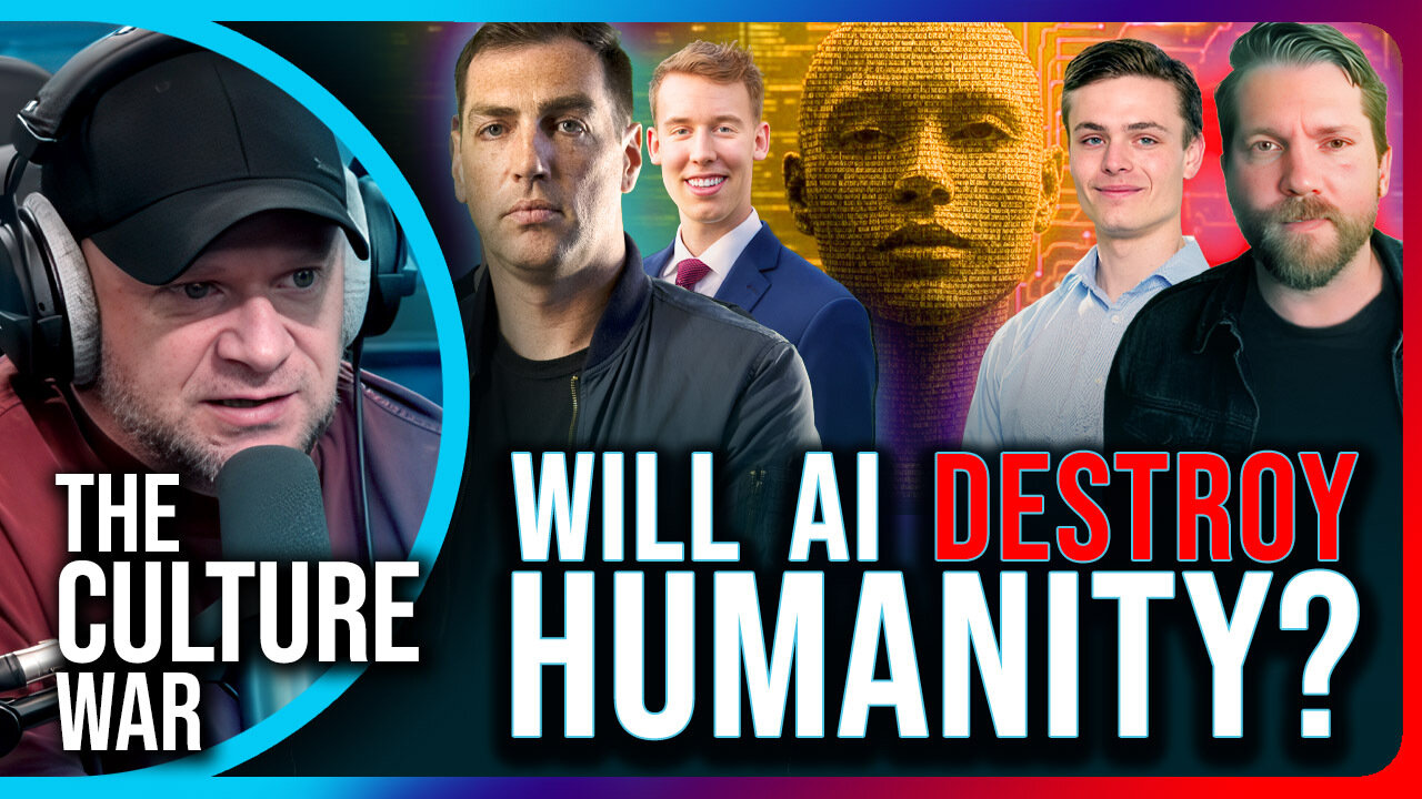 Will AI Destroy Humanity? Can Humans Escape AI Doomsday Debate | The Culture War With Tim Pool