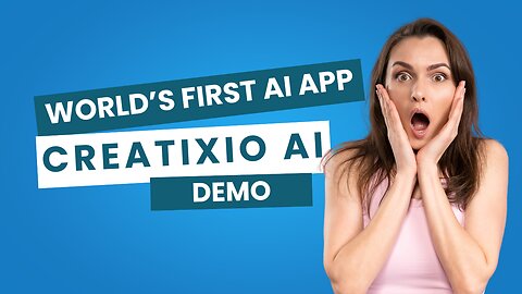 Creatixio AI Demo - Creates High Quality Stunning Graphics & Designs For Websites