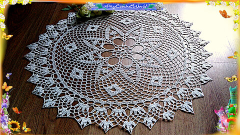 Serwetka-Mandala/Cz.1 #dolly #szydełkowanie #serwetka #tutorial @mycrochetworld