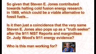 Exposed in 2012: A close friend of Steven E. Jones (captain thermite on 9/11)