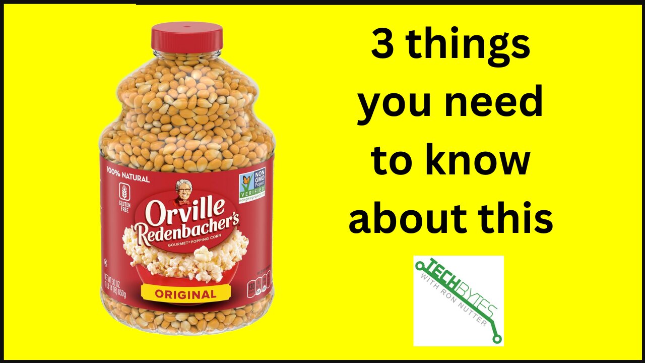 3 things you need to know about Orville Redenbacher's Gourmet Popcorn Kernels