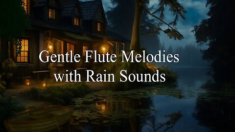 Gentle Flute Melodies with Rain Sounds