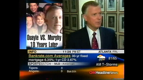 May 9, 2002 - Dan Quayle vs. 'Murphy Brown' 10 Years Later