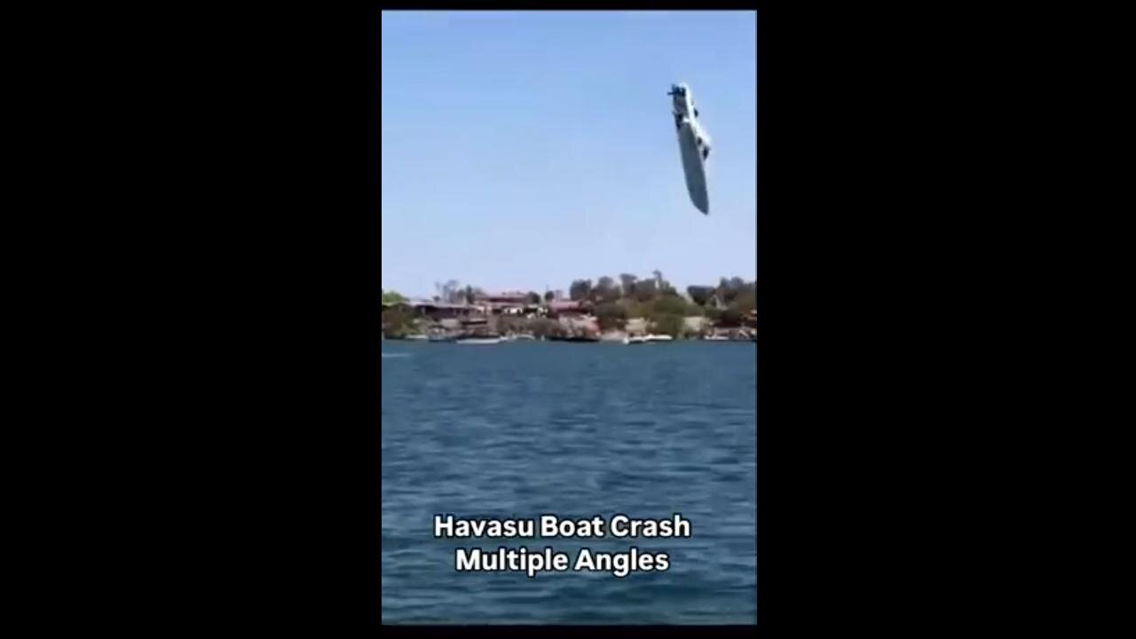 Speedboat Goes Airborne, Flips & Rolls Several Times At Lake Havasu Event - Crazy Multi-Angle (4.27.25)
