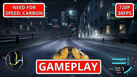 Need for Speed: Carbon: Gameplay - (PC HD) [720p30FPS]