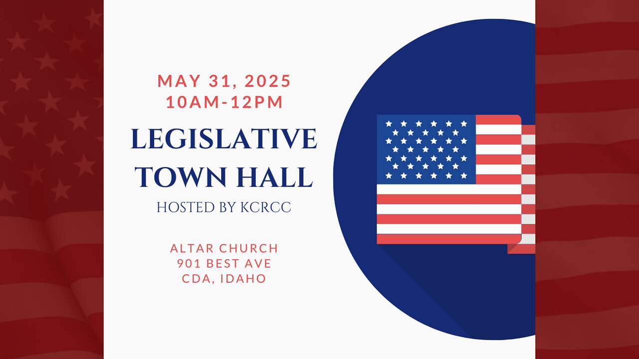 KCRCC's Legislative Town Hall, May 31st, 2025