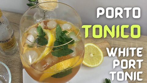 🍹PORT ON ICE: A Refreshing Twist On A Classic Drink! | PORTO TONICO