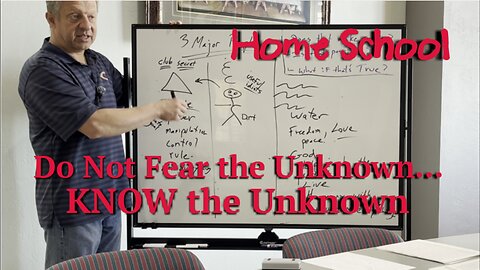 Do Not 'Fear' the Unknown... KNOW the Unknown! (Episode 3)