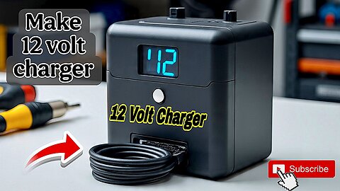 12V Battery Charger Circuit | Using 12012 Transformer Step by Step” #Electronics #CircuitDesign
