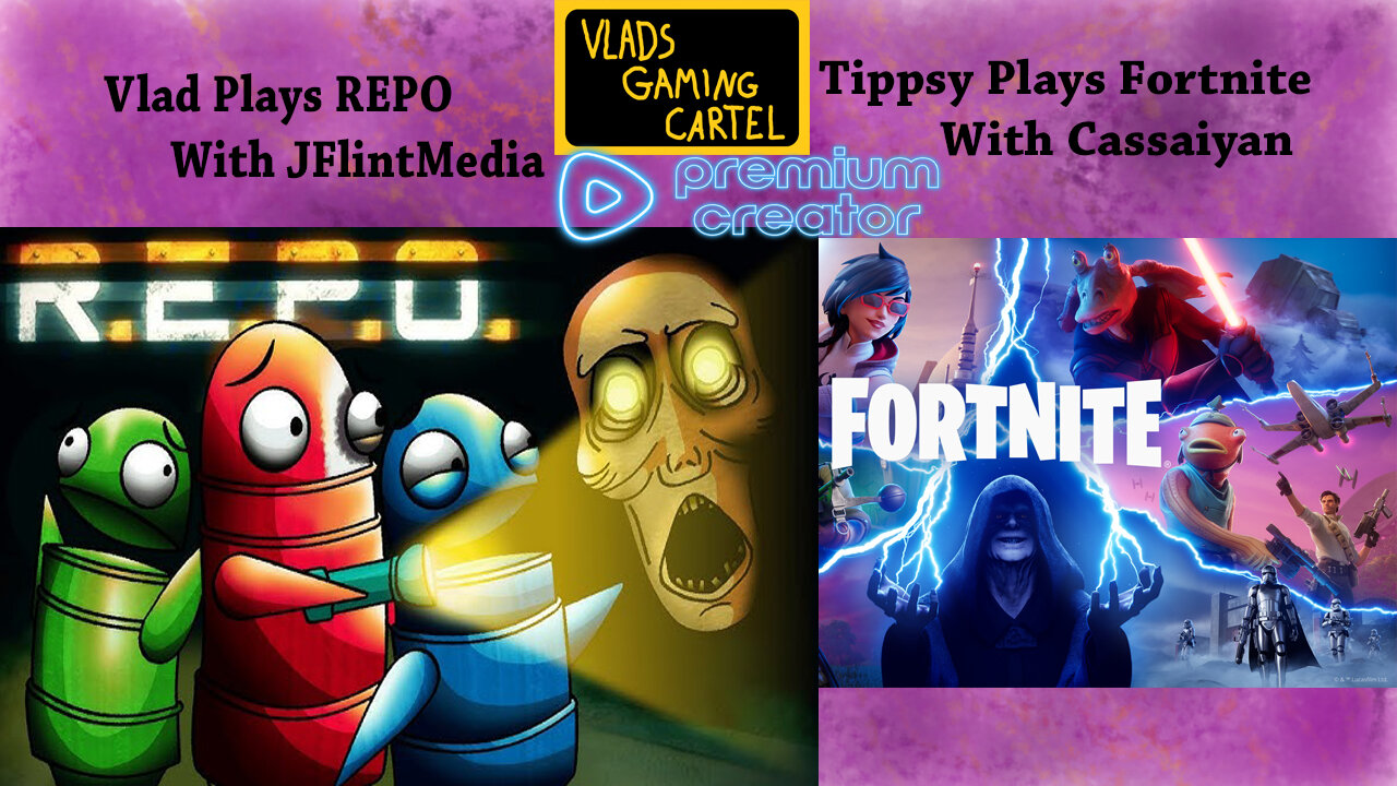REPO With JFlintMedia | Fortnite With Cassaiyan Vlad & Tippsy Stream #BadAtGaming