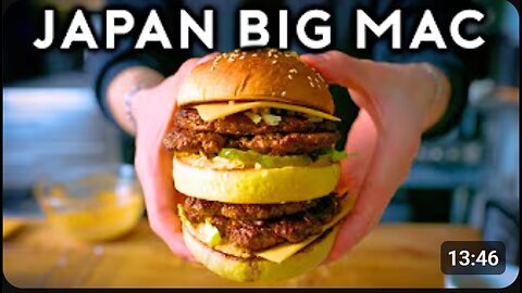 🍔🇯🇵 Japanese-Style Big Mac Inspired by Weathering with You! 🌧️✨ | Anime Food with Alvin 🍣🔥