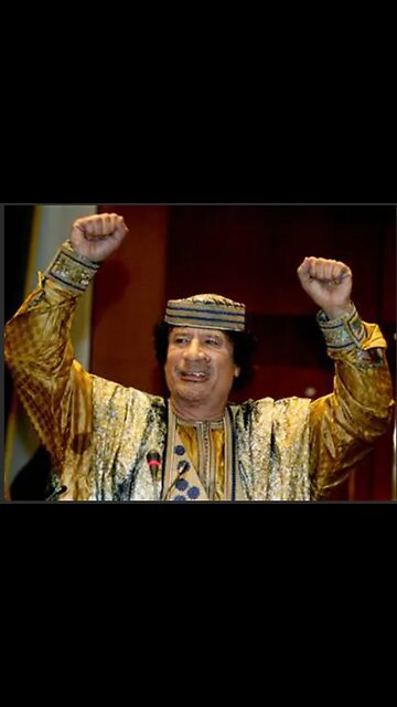 Gaddafi Was On His Way With NESARA For the People-They Loved Him-World Deepstate Silenced Him