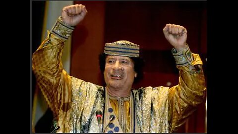 Gaddafi Was On His Way With NESARA For the People-They Loved Him-World Deepstate Silenced Him