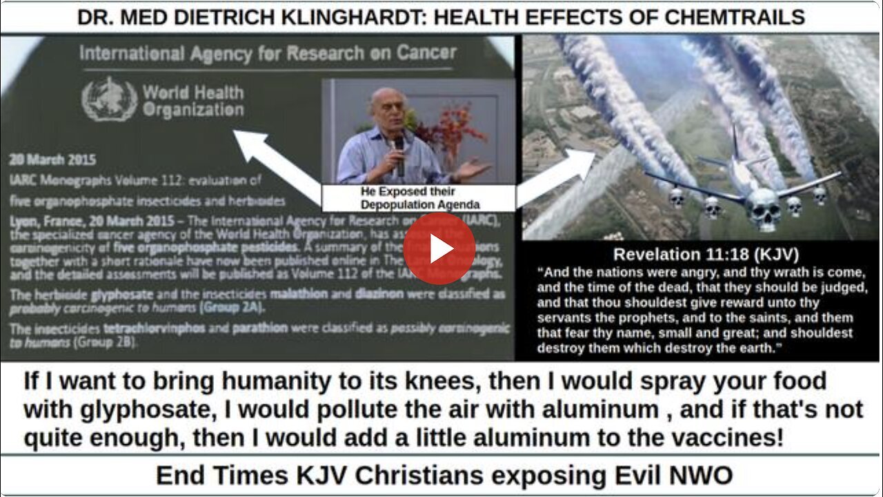 "Dietrich Klinghardt's Examination on Chemtrails' Health Effects"