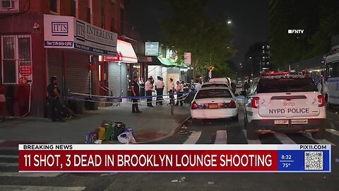 Multiple gunmen sought after 3 people killed, 12 injured in shooting at Brooklyn club