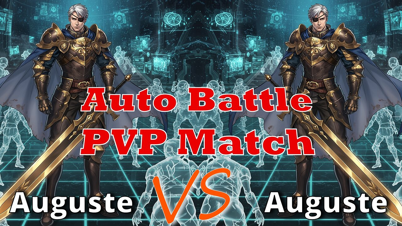 Auguste Vs Auguste: AI vs. AI | 5v5 Auto-Battle Simulation