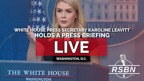 LIVE REPLAY: White House Press Secretary Karoline Leavitt Holds a Press Briefing - 8/19/25