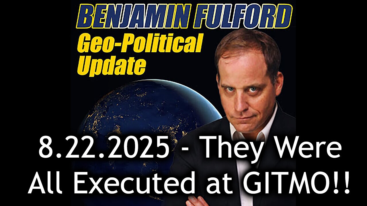 They Were All Executed at GITMO!. 8-22-25-AT-6PM-CST-10T-EST #TRUTH