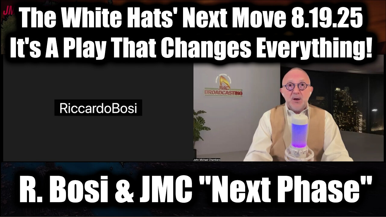 The White Hats' Next Move. 8-18-25-AT-7PM-CST-25G-EST #TRUTH