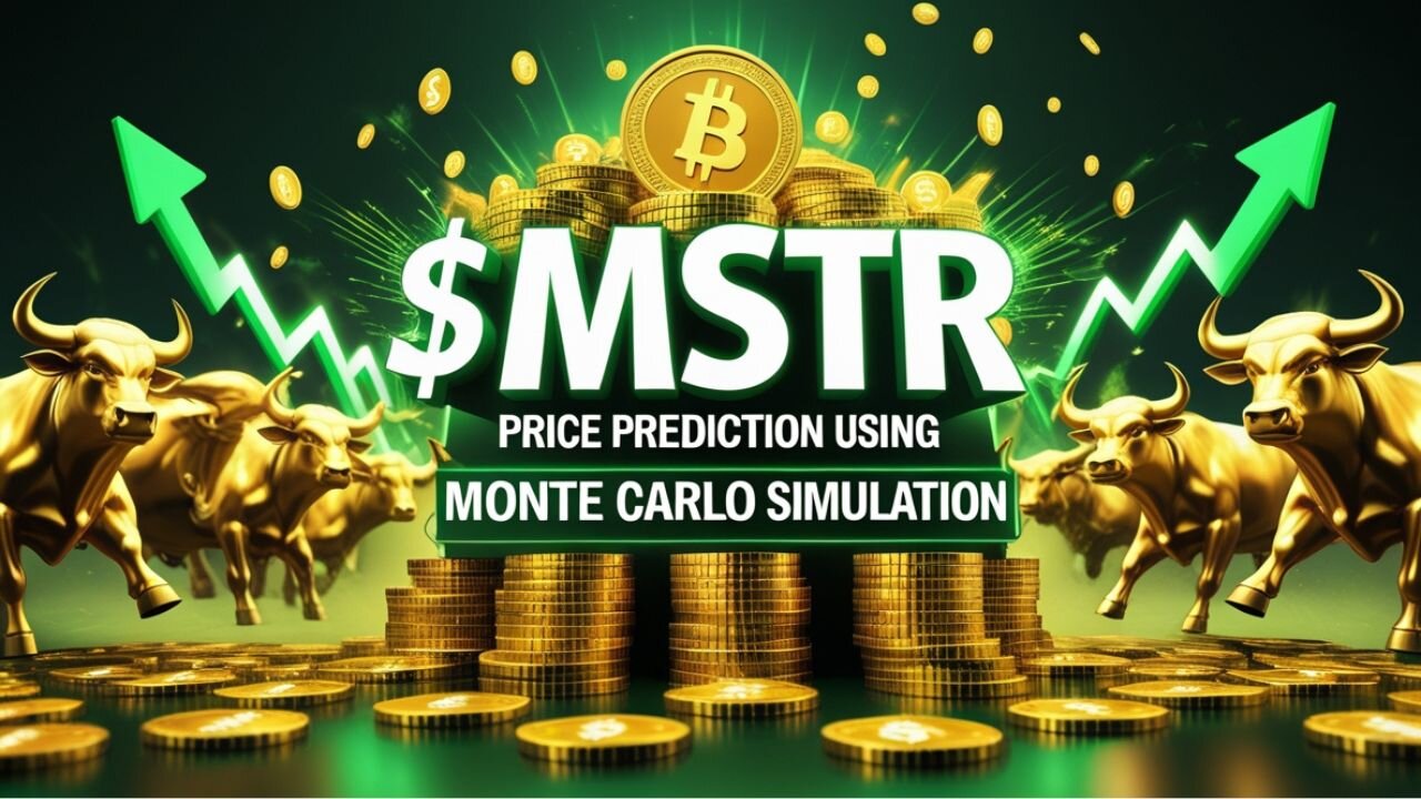 BITCOIN TREASURY COMPANIES REPORT | EP13: STRATEGY'S PRICE PREDICTION USING MONTE CARLO SIMULATION