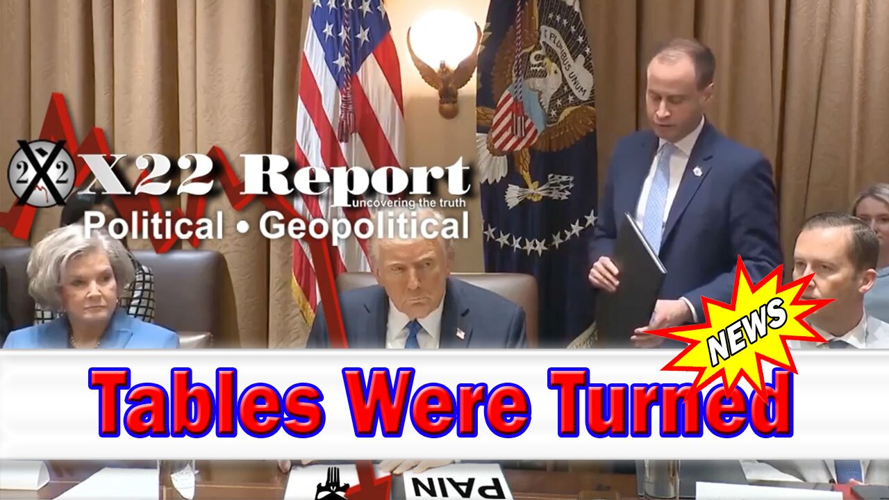 X22 Dave Report - [DS] Tried To Trap The Trump Admin, Tables Were Turned, Declas Crossfire Hurricane