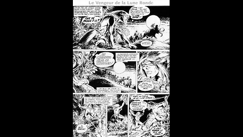 Rahan. Episode 182. By Roger Lecureux. The avenger of the round moon. A Puke(TM) Comic.