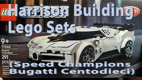 Harrison Building Lego Sets (Speed Champions Bugatti Centodieci)