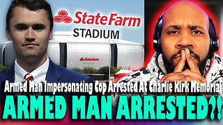 WHOA! Secret Service Arrest Armed Man Impersonating Cop At Charlie Kirk Memorial!