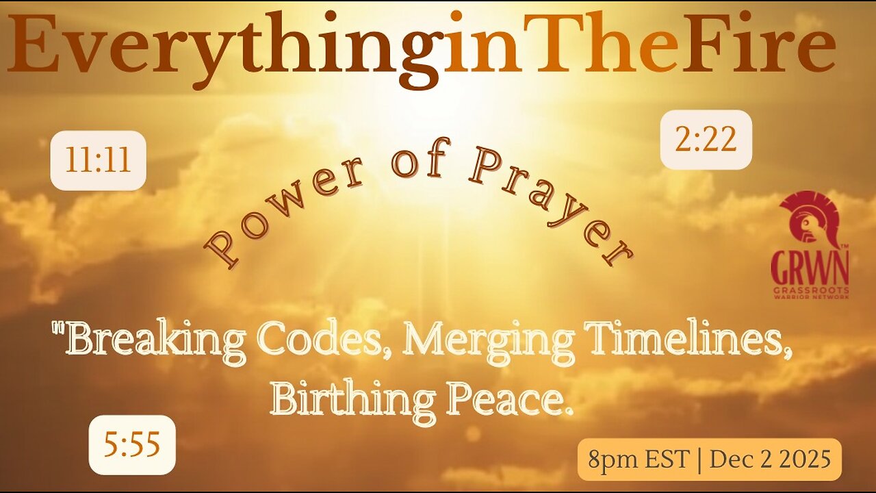 Everything In The Fire~ Power of Prayer