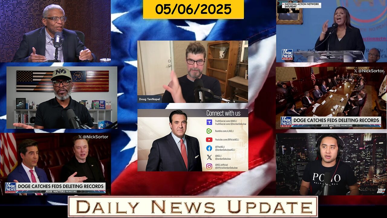 EP1554 | ACLJ: Lawsuit HHS, Vince Dao: Musk EXPOSES, Anthony Brian Logan: EDUCATES NBC, Doug In Exile