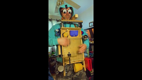 Googley eyed dancing doohickey dummy