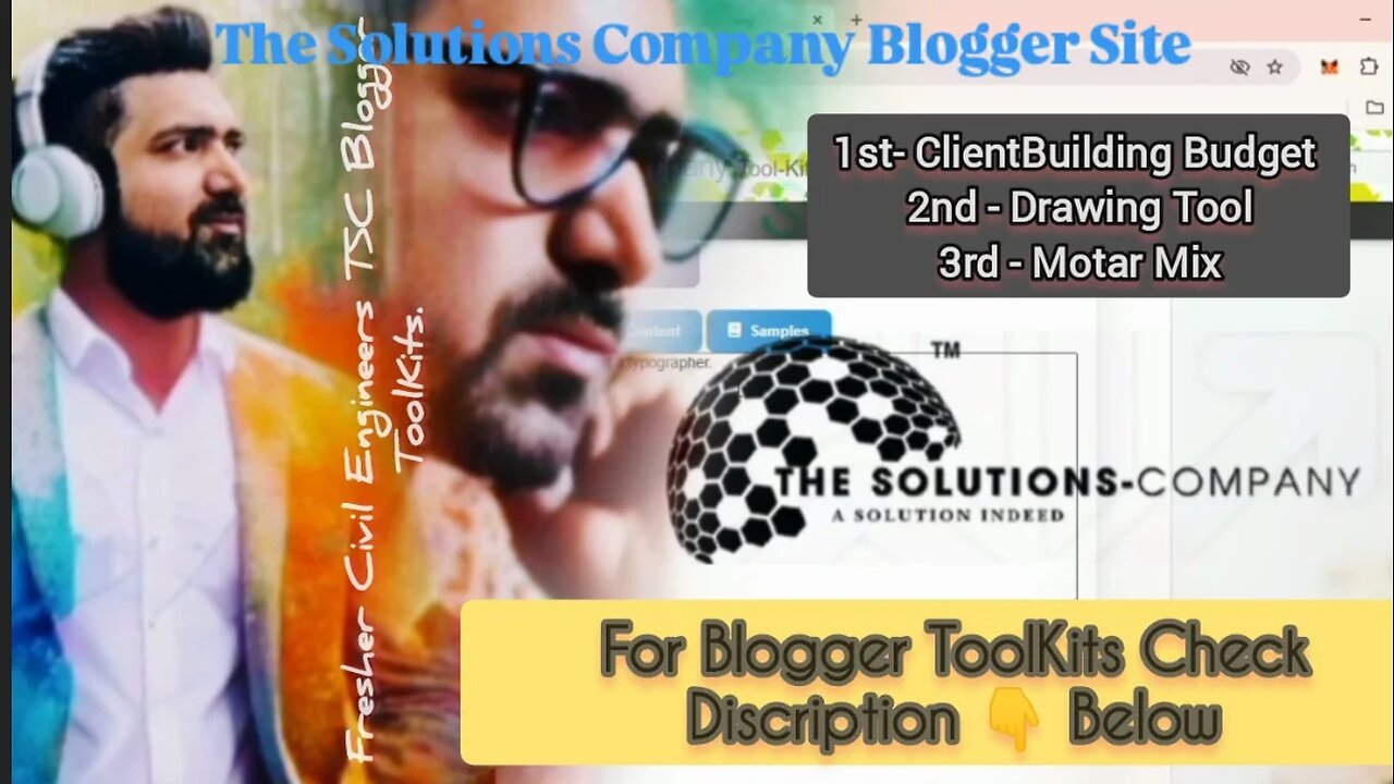 TSC Blogger ToolKits|Fresher Civil Engineers