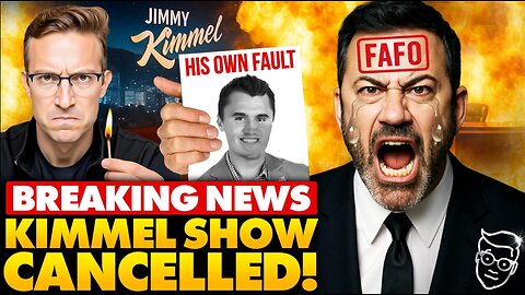 JJimmy Kimmel RIPPED Off-Air By ABC After Sick Charlie Kirk LIE | We Just Changed Culture