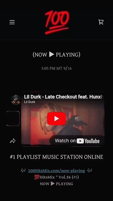 #100HitsMix #LilDurk #Hunxho #NowPlaying
