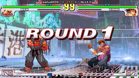 街霸3.3 wadupNEEM VS Nica K.O 2025-8-12 FT3