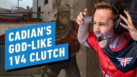 Pros React UNREAL1v4 CadiaN Clutch at CSGO ESL Pro League ft Machine and B