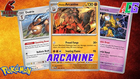 Arcanine & Alakazam | Pokemon TCG Live | Standard Gameplay | Phantasmal Flames | Best Meta Decks
