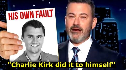 JUST NOW: Jimmy Kimmel FIRED over Charlie Kirk lies. FAFO.