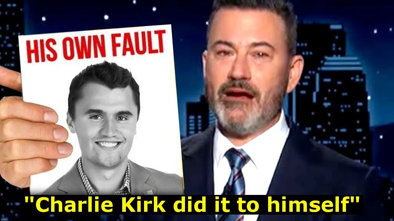 JUST NOW: Jimmy Kimmel FIRED over Charlie Kirk lies. FAFO.