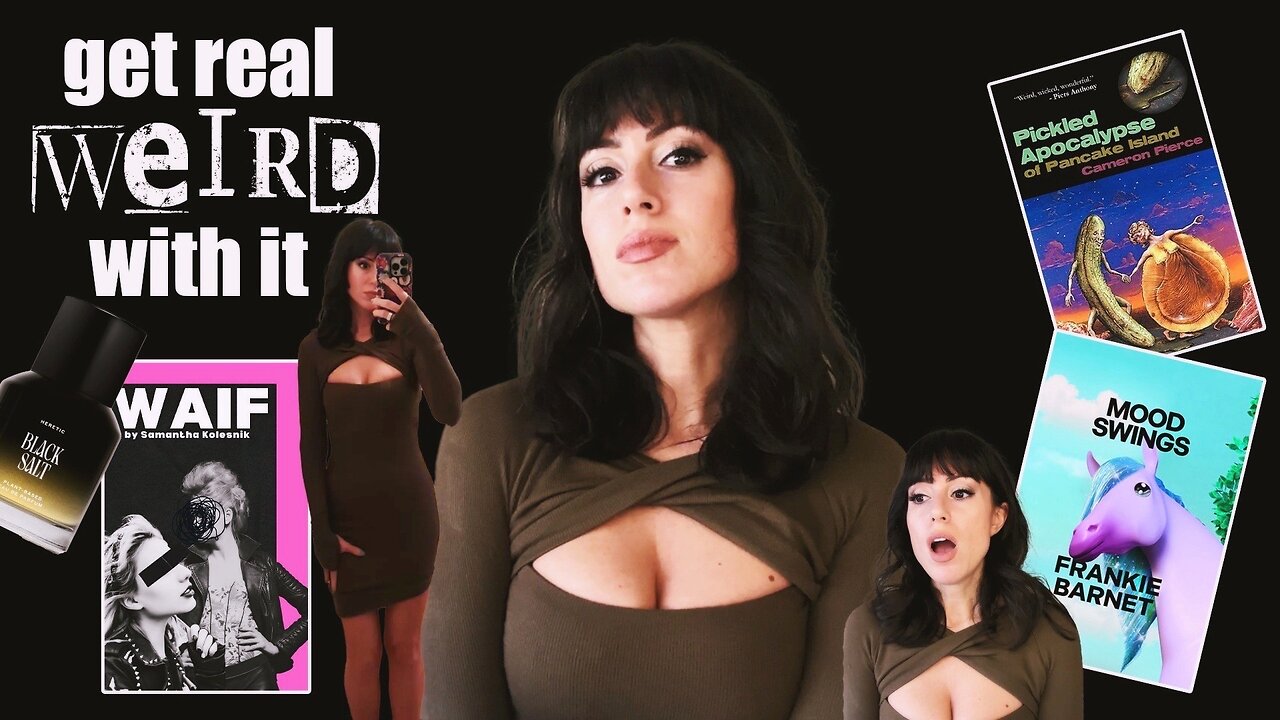 melancholy waif-madcap island-maxiumum mood swings |weird book reading vlog|horror,bizarro,absurdist
