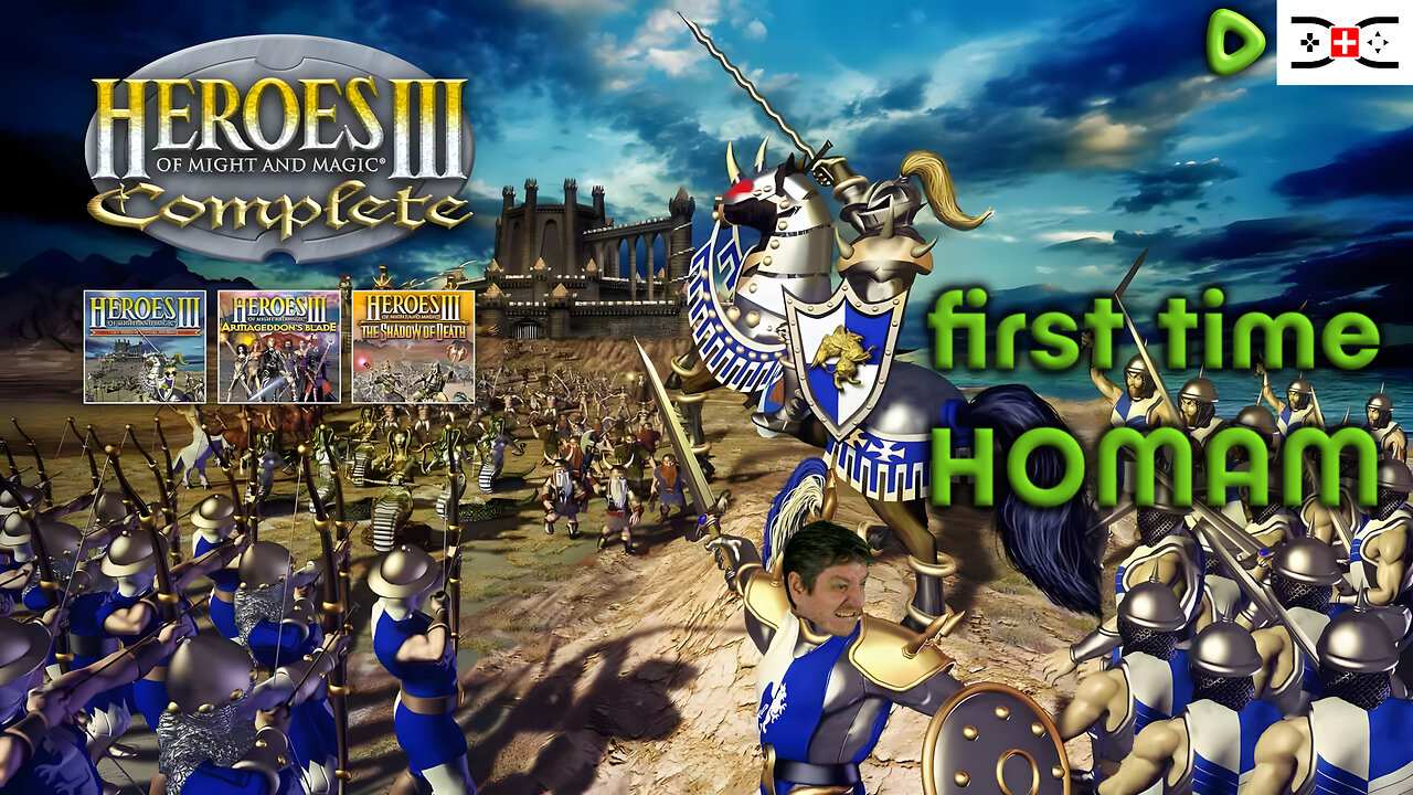 🔴 First Time Heroes Of Might And Magic (3) & Chill & Music