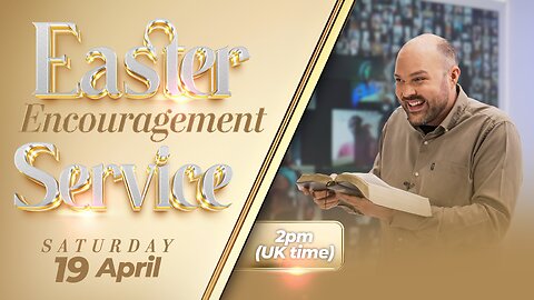 LIVE EASTER ENCOURAGEMENT SERVICE!!! | Brother Chris | April 19, 2025
